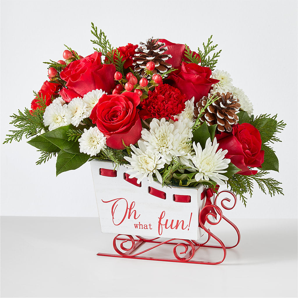 Sleigh Bells Bouquet – The Owls Nest Florist, Clover SC