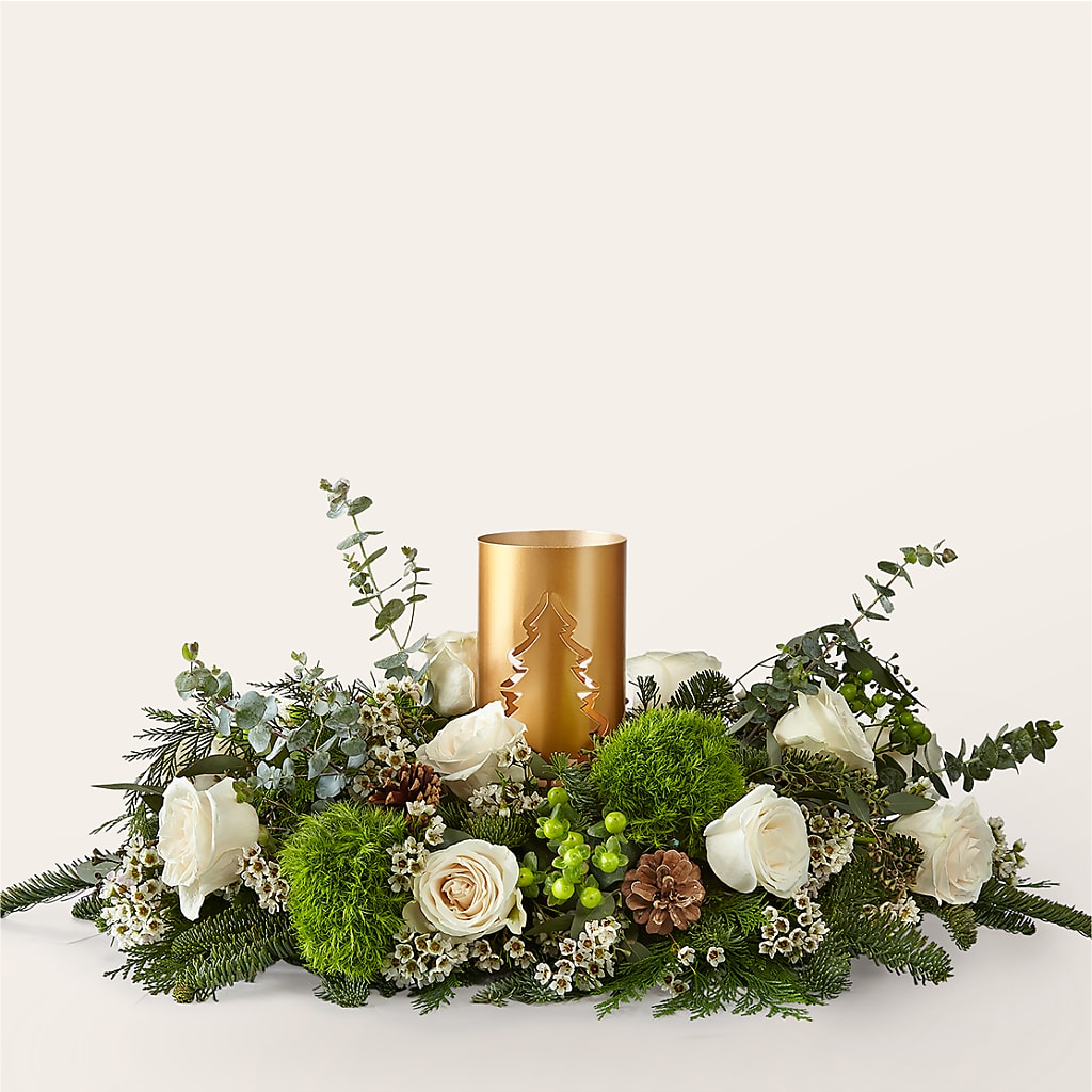 Chestnuts Roasting Centerpiece – The Owls Nest Florist, Clover SC