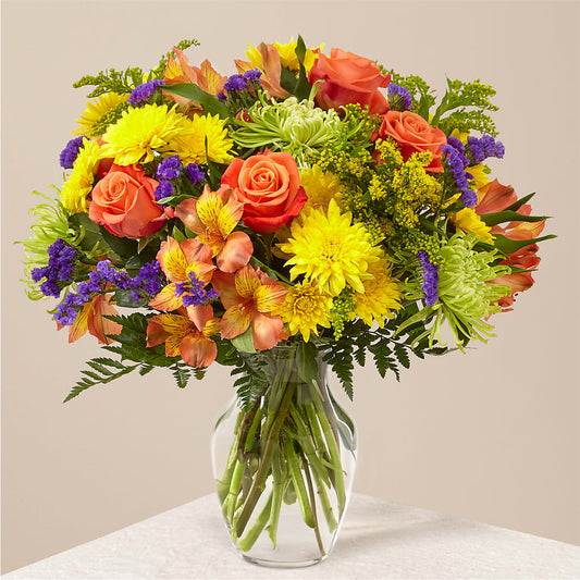 Marmalade Skies Bouquet – The Owls Nest Florist, Clover SC