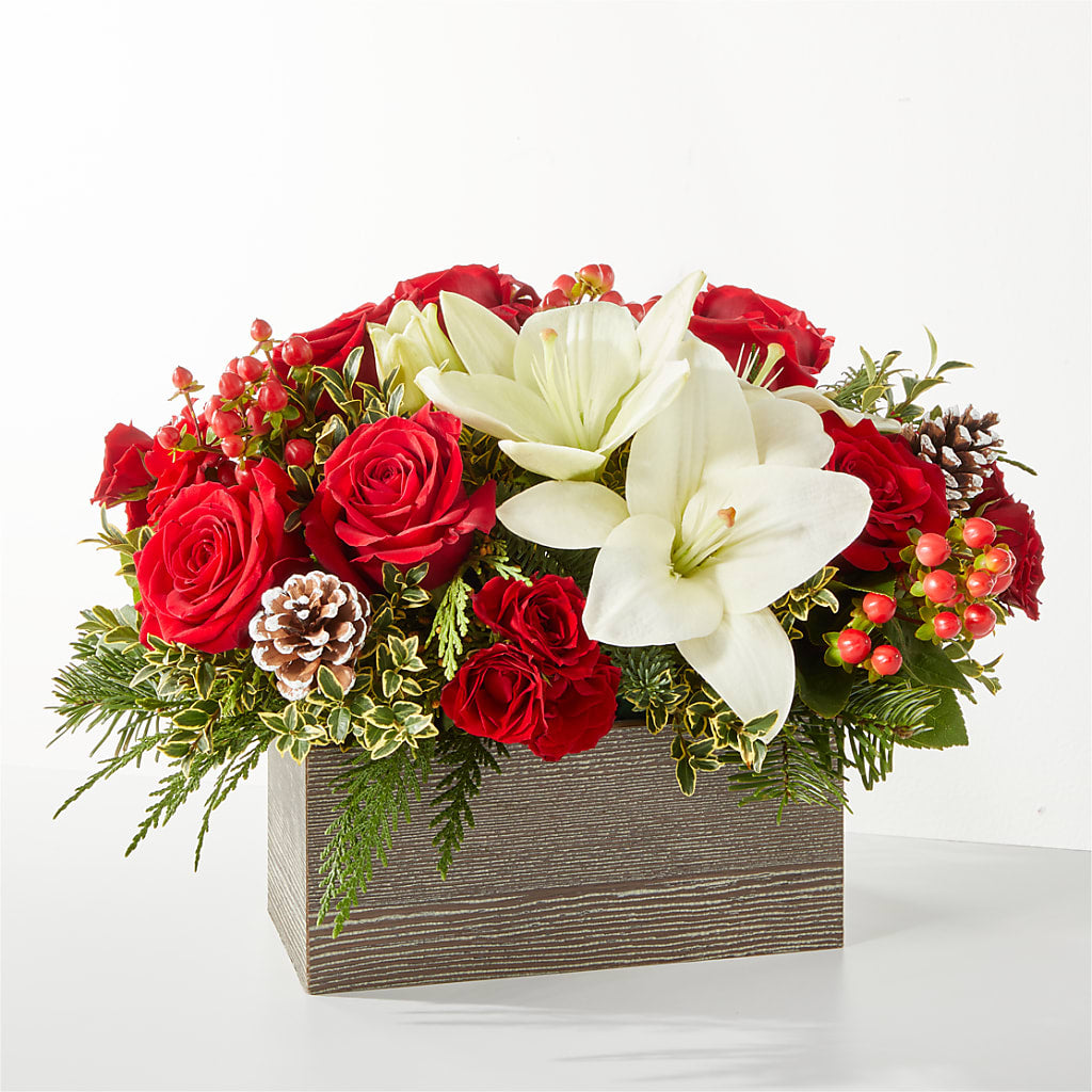 Snowy Wonderland Bouquet – The Owls Nest Florist, Clover SC