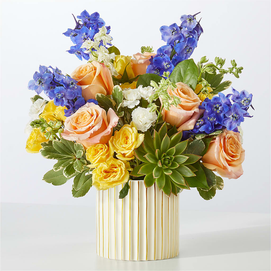 Cobalt Reverie Bouquet – The Owls Nest Florist, Clover SC
