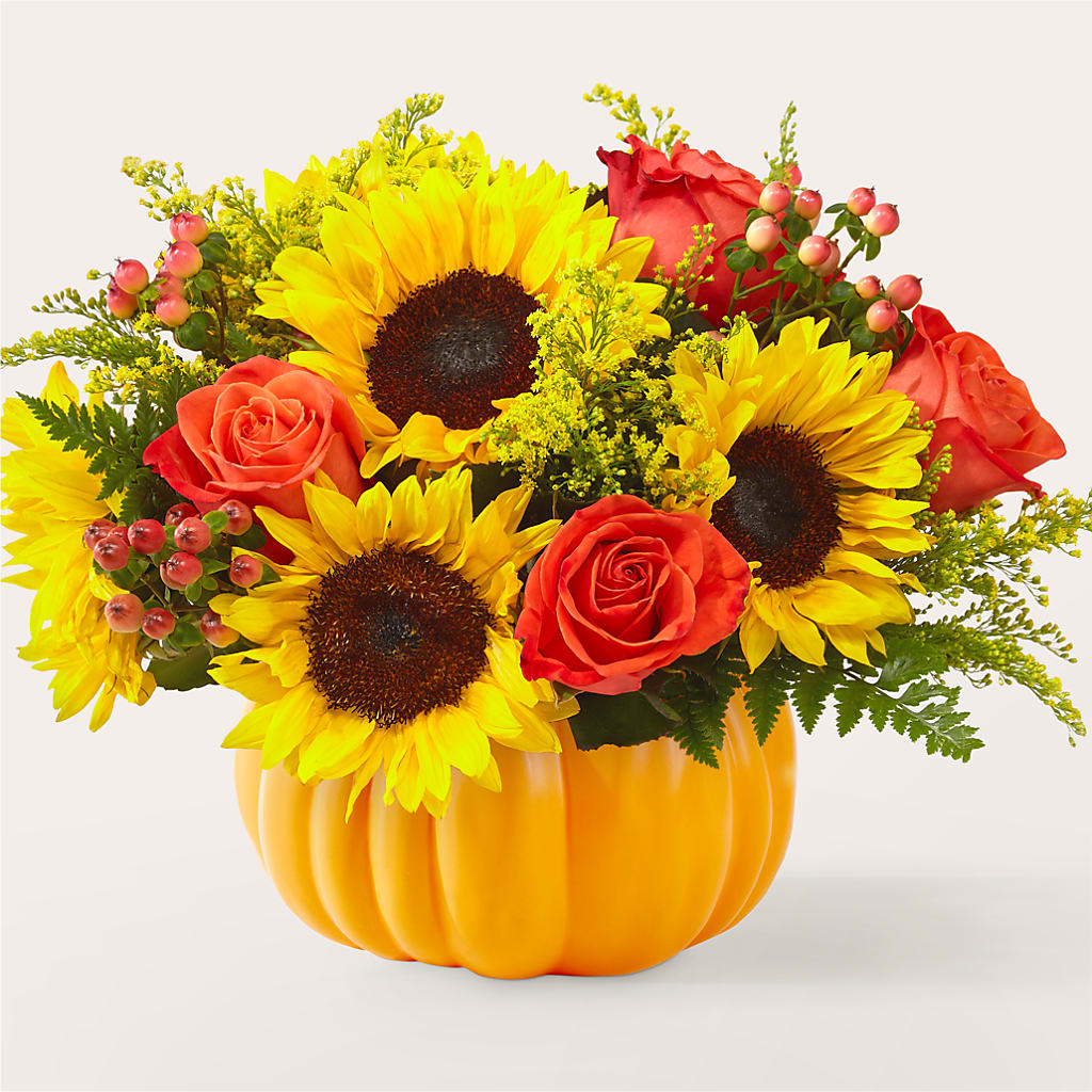 Pick of the Patch Pumpkin Bouquet – The Owls Nest Florist, Clover SC