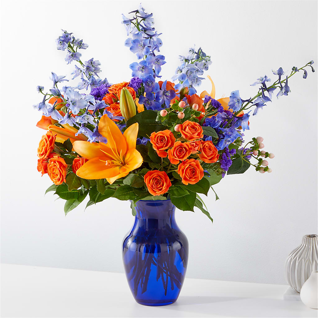 Radiant Citrus Bouquet – The Owls Nest Florist, Clover SC