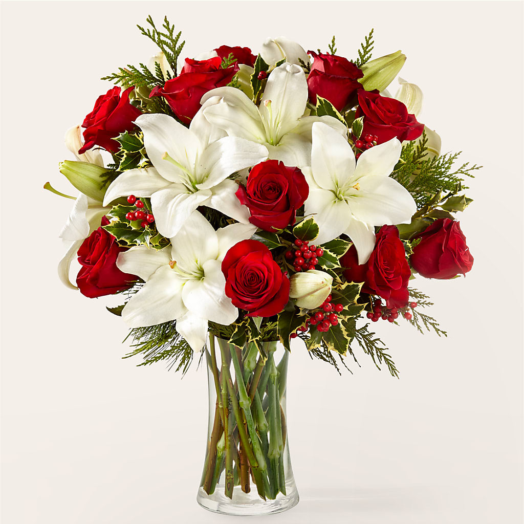 Sparkling Snowflakes Bouquet – The Owls Nest Florist, Clover SC