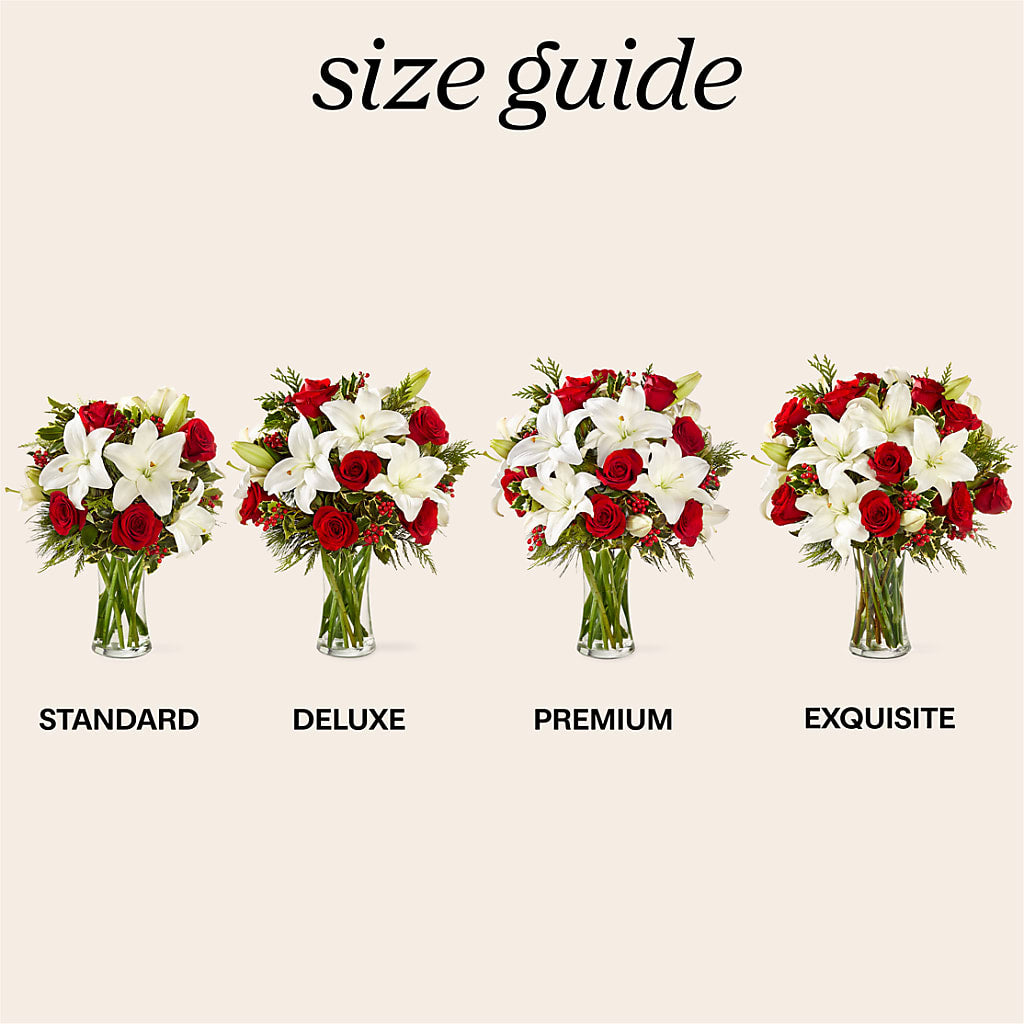 Sparkling Snowflakes Bouquet – The Owls Nest Florist, Clover SC