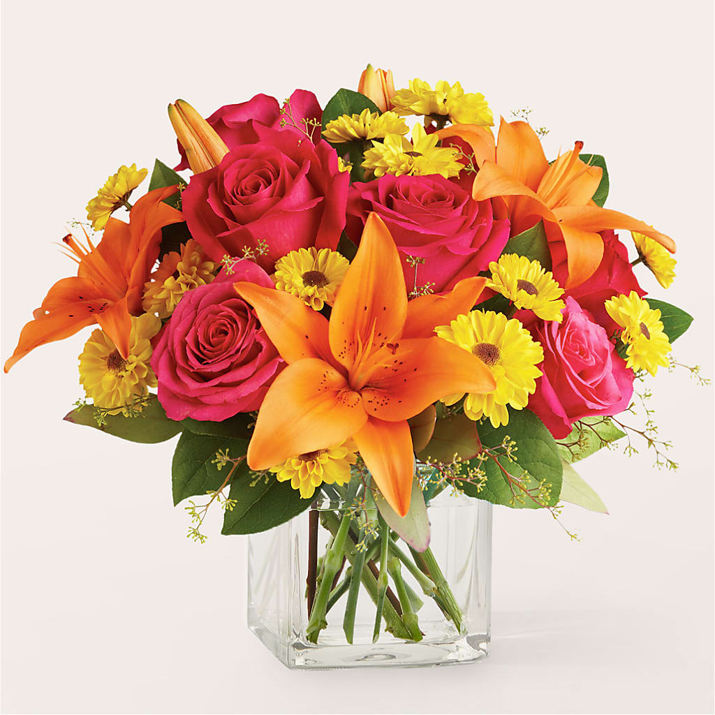 Neon Lights Bouquet – The Owls Nest Florist, Clover SC