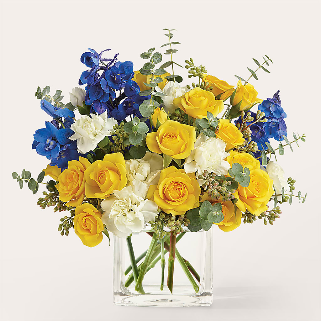 Sparkling Citrine Bouquet – The Owls Nest Florist, Clover SC