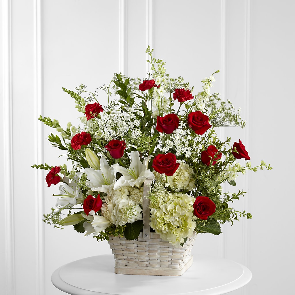 In Loving Memory Arrangement – The Owls Nest Florist, Clover SC
