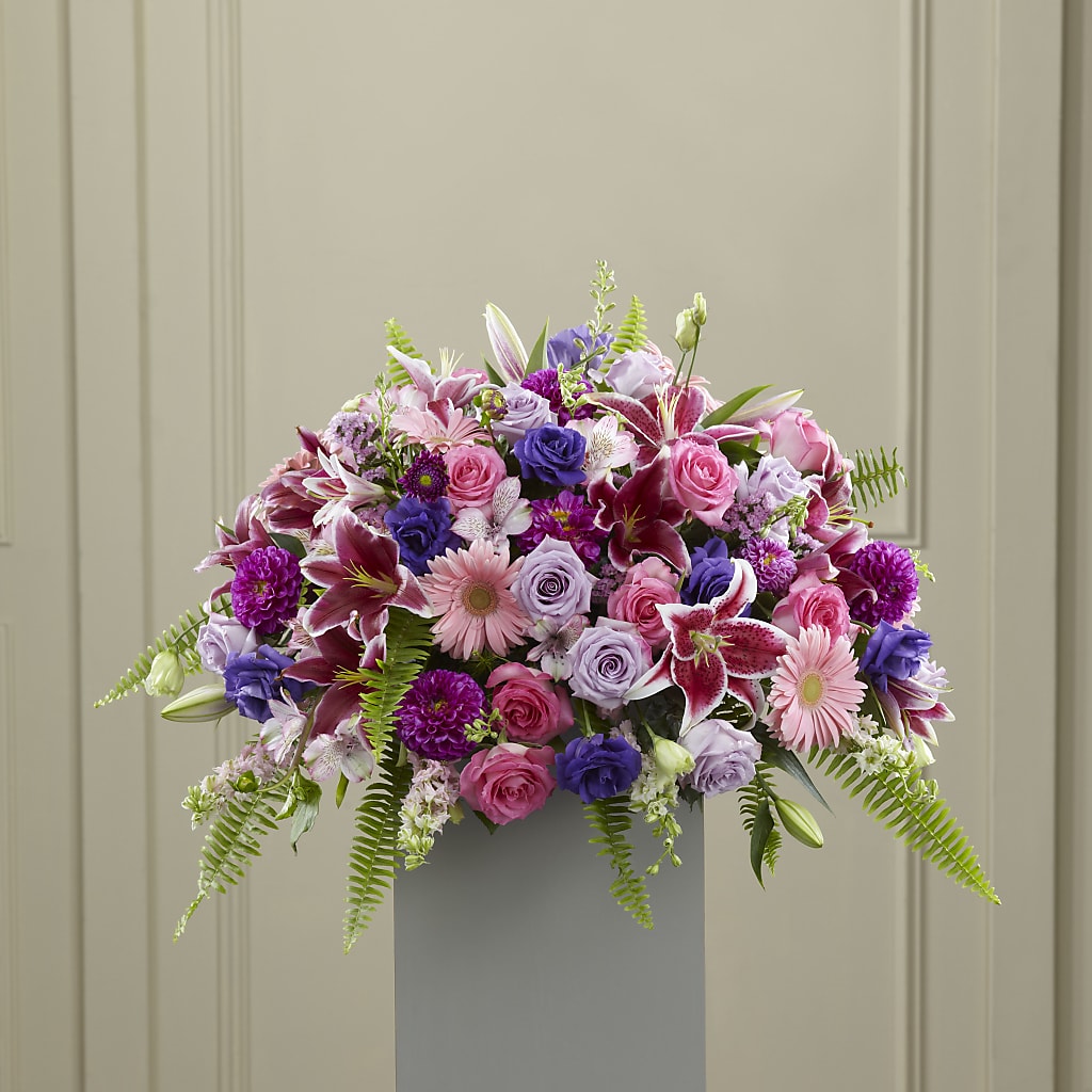 Fare Thee Well Pedestal – The Owls Nest Florist, Clover SC