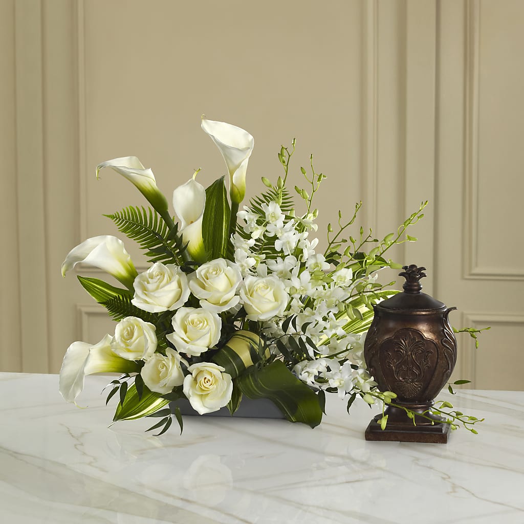 At Peace Arrangement – The Owls Nest Florist, Clover SC