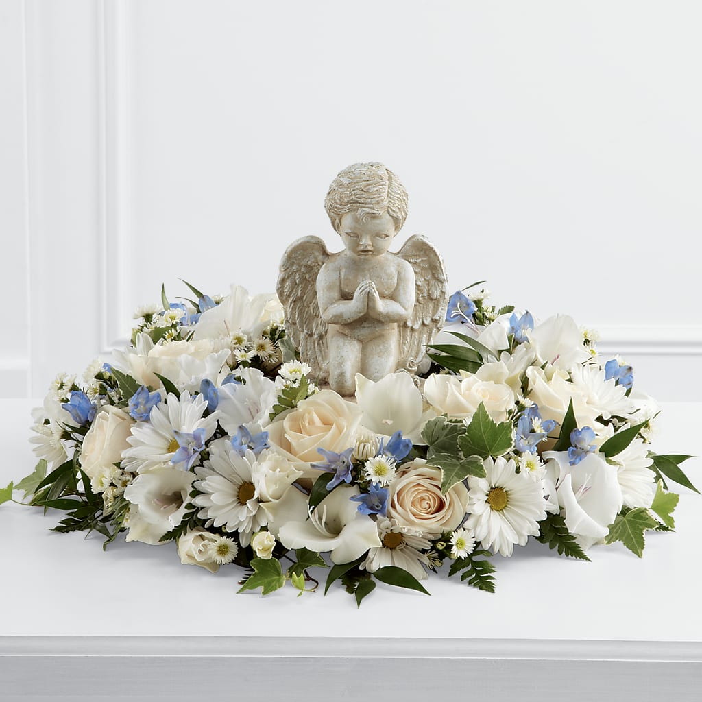 Little Angel Ring of Flowers – The Owls Nest Florist, Clover SC