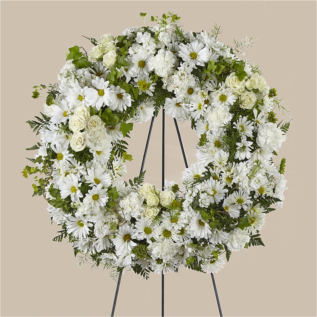 Faithful Wishes Wreath – The Owls Nest Florist, Clover SC