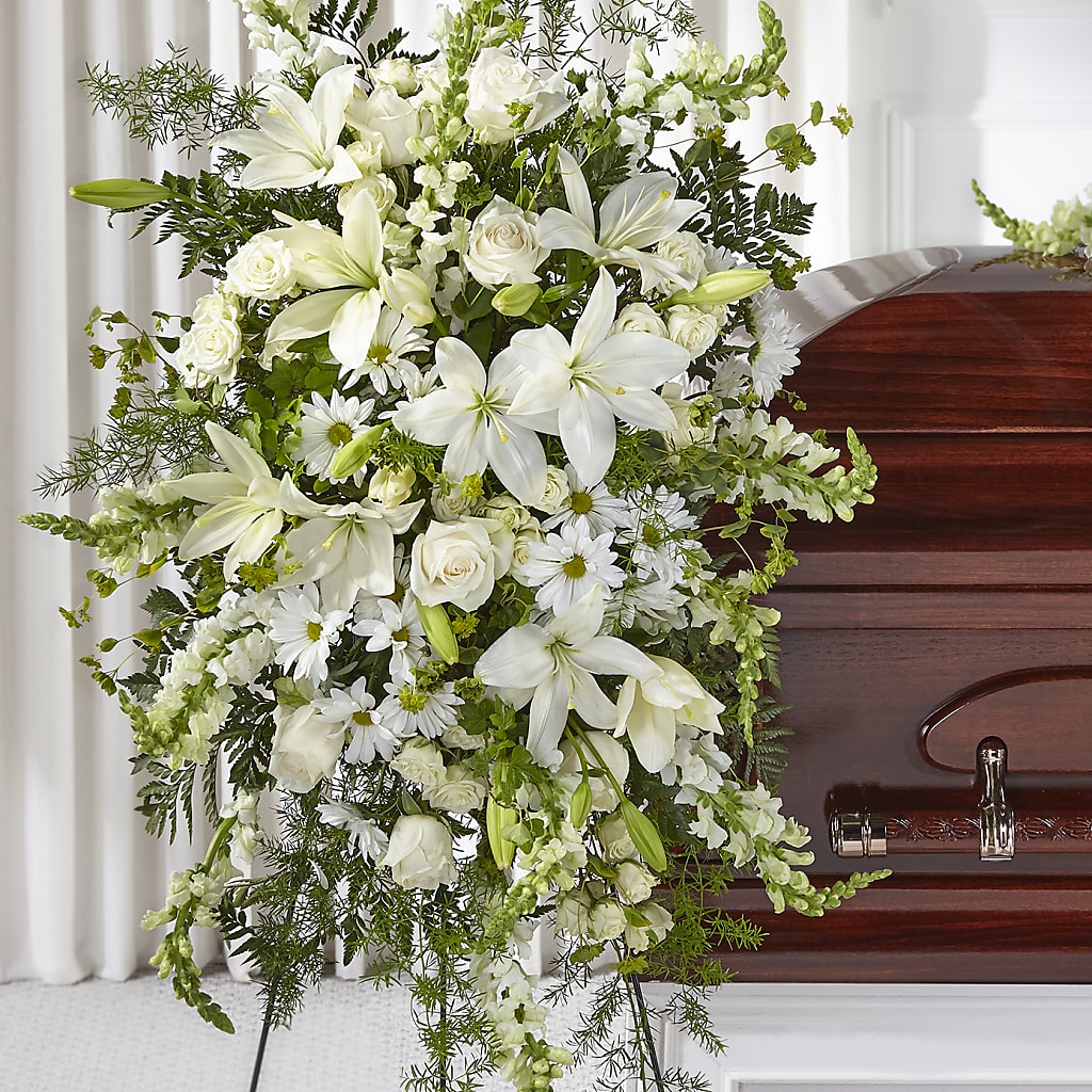 Loving Thoughts Standing Spray – The Owls Nest Florist, Clover SC