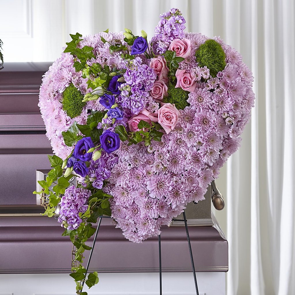 Treasured Love Standing Heart – The Owls Nest Florist, Clover SC