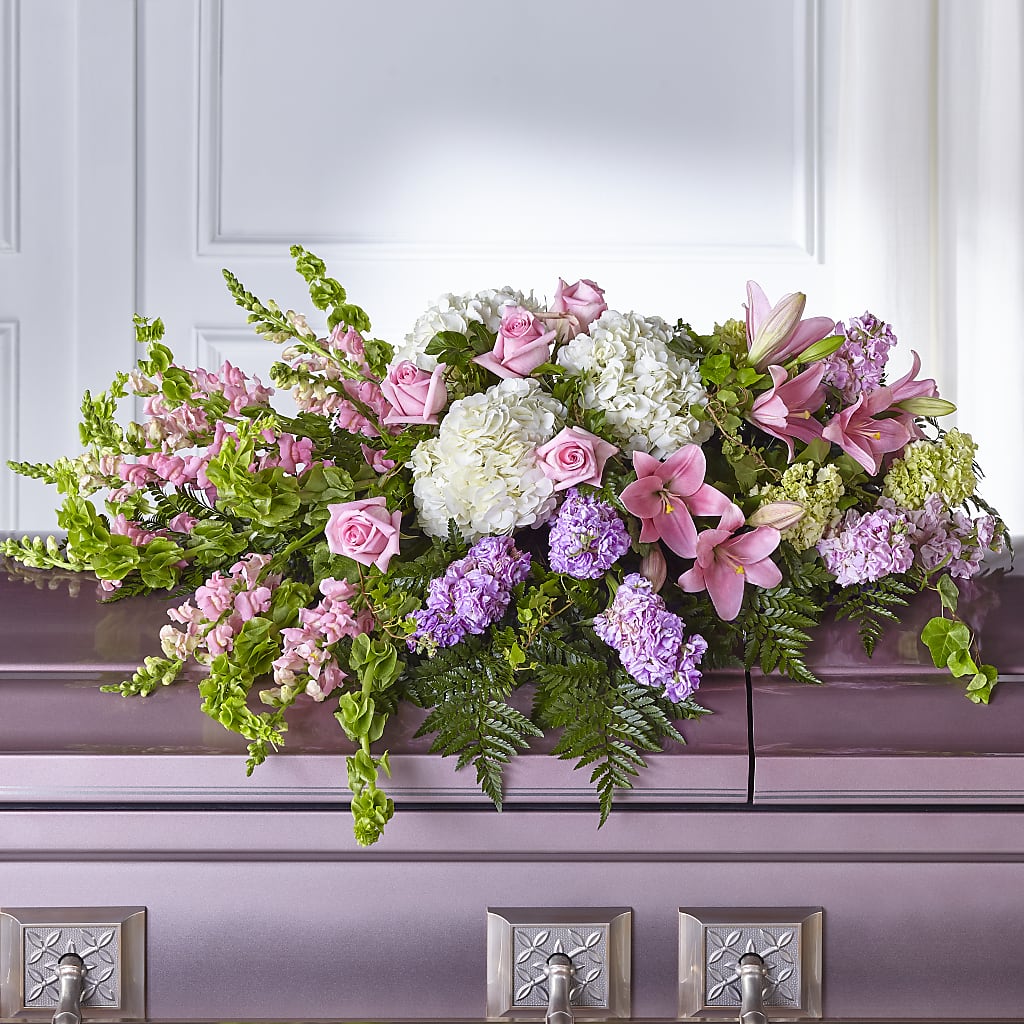 Life's Gratitude Casket Spray – The Owls Nest Florist, Clover SC