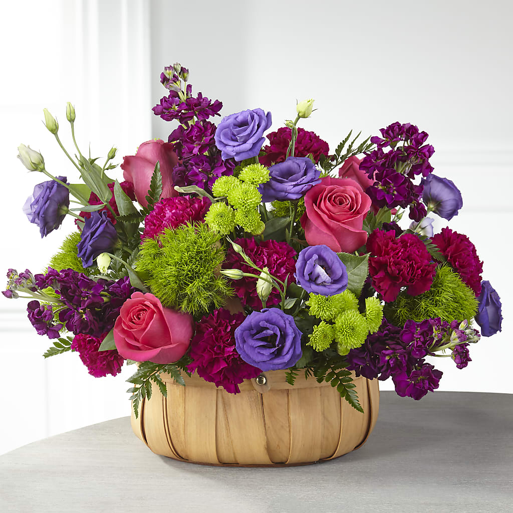 Serene Sanctuary Basket – The Owls Nest Florist, Clover SC
