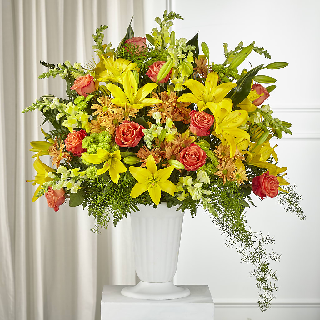 Fall Sentiments Arrangement – The Owls Nest Florist, Clover SC