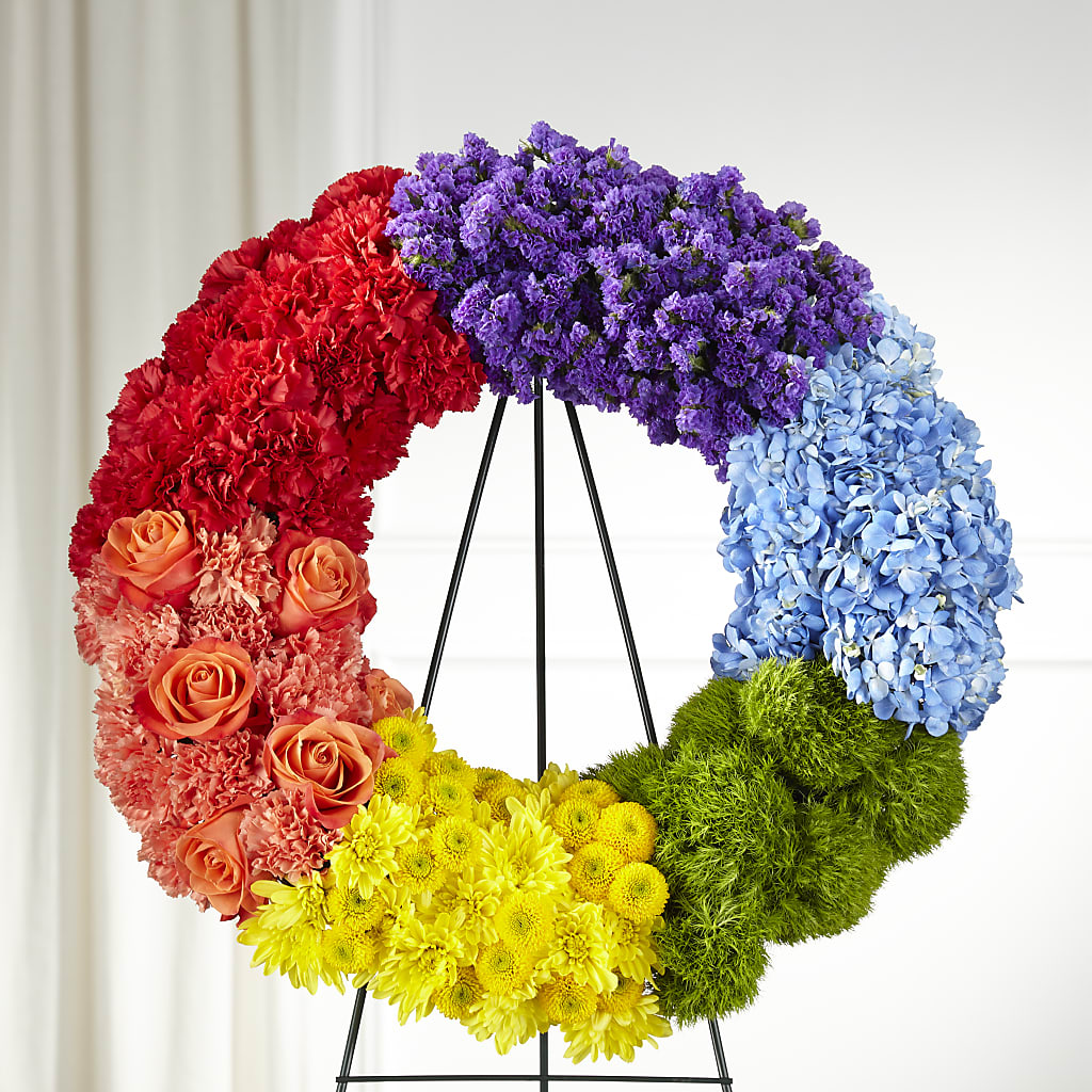 Circle of Love Wreath – The Owls Nest Florist, Clover SC