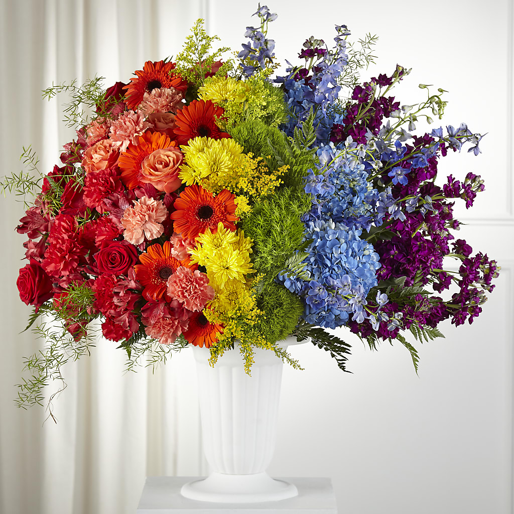 Pride & Unity Arrangement – The Owls Nest Florist, Clover SC