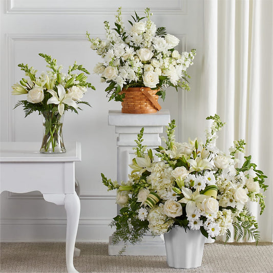 Sincerest Condolences Bundles – The Owls Nest Florist, Clover SC