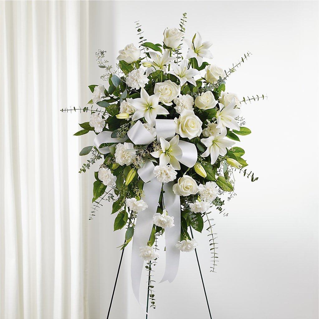 With Care Standing Spray – The Owls Nest Florist, Clover SC