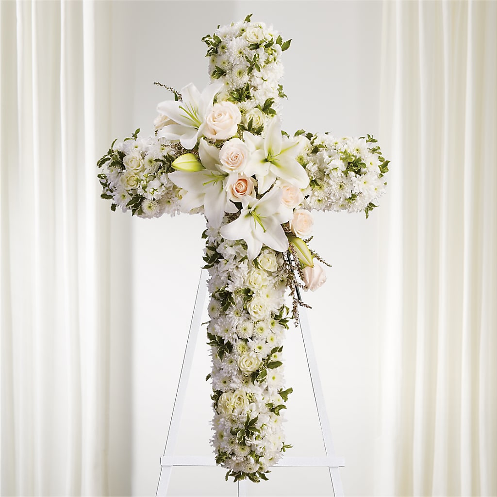Spiritual Guidance Standing Spray – The Owls Nest Florist, Clover SC
