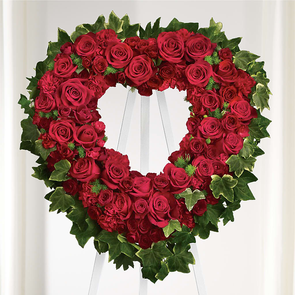 Wholehearted Standing Spray – The Owls Nest Florist, Clover SC