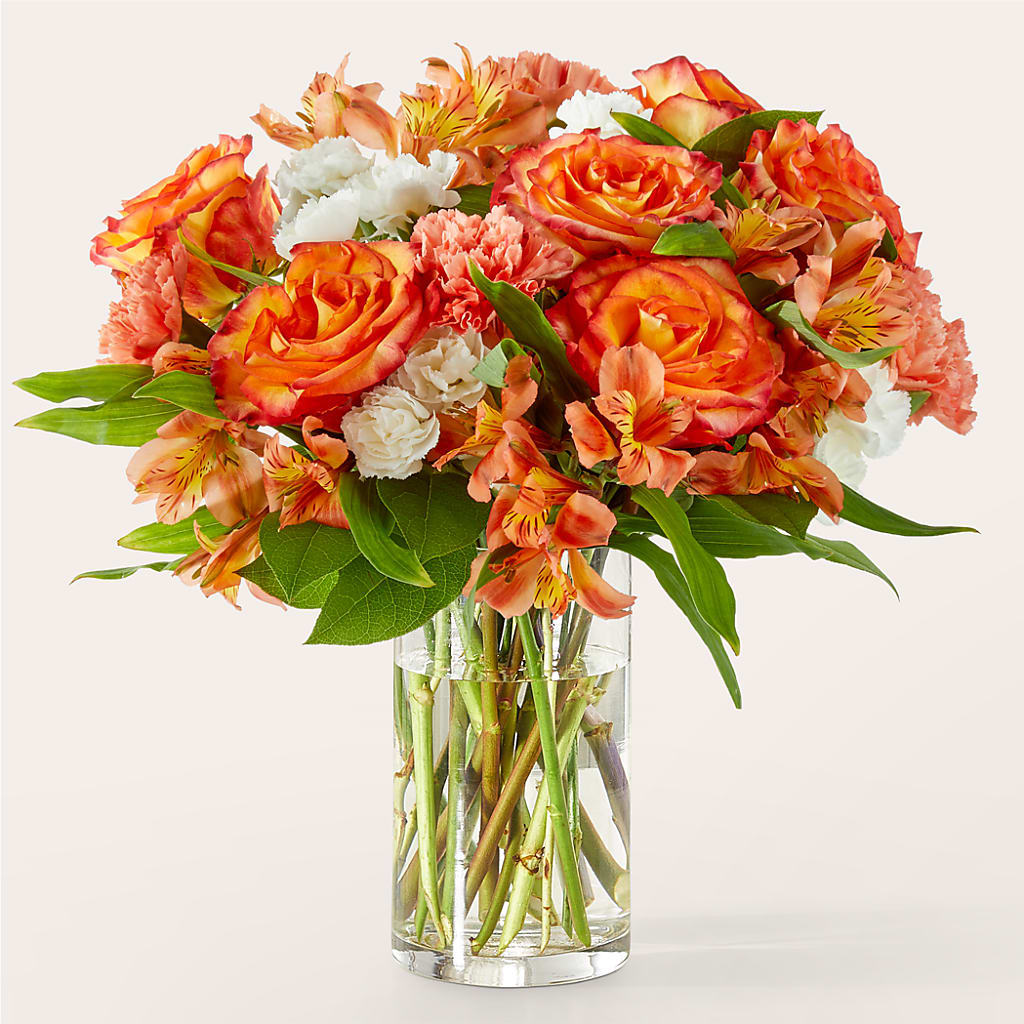Apricot Glow Bouquet – The Owls Nest Florist, Clover SC
