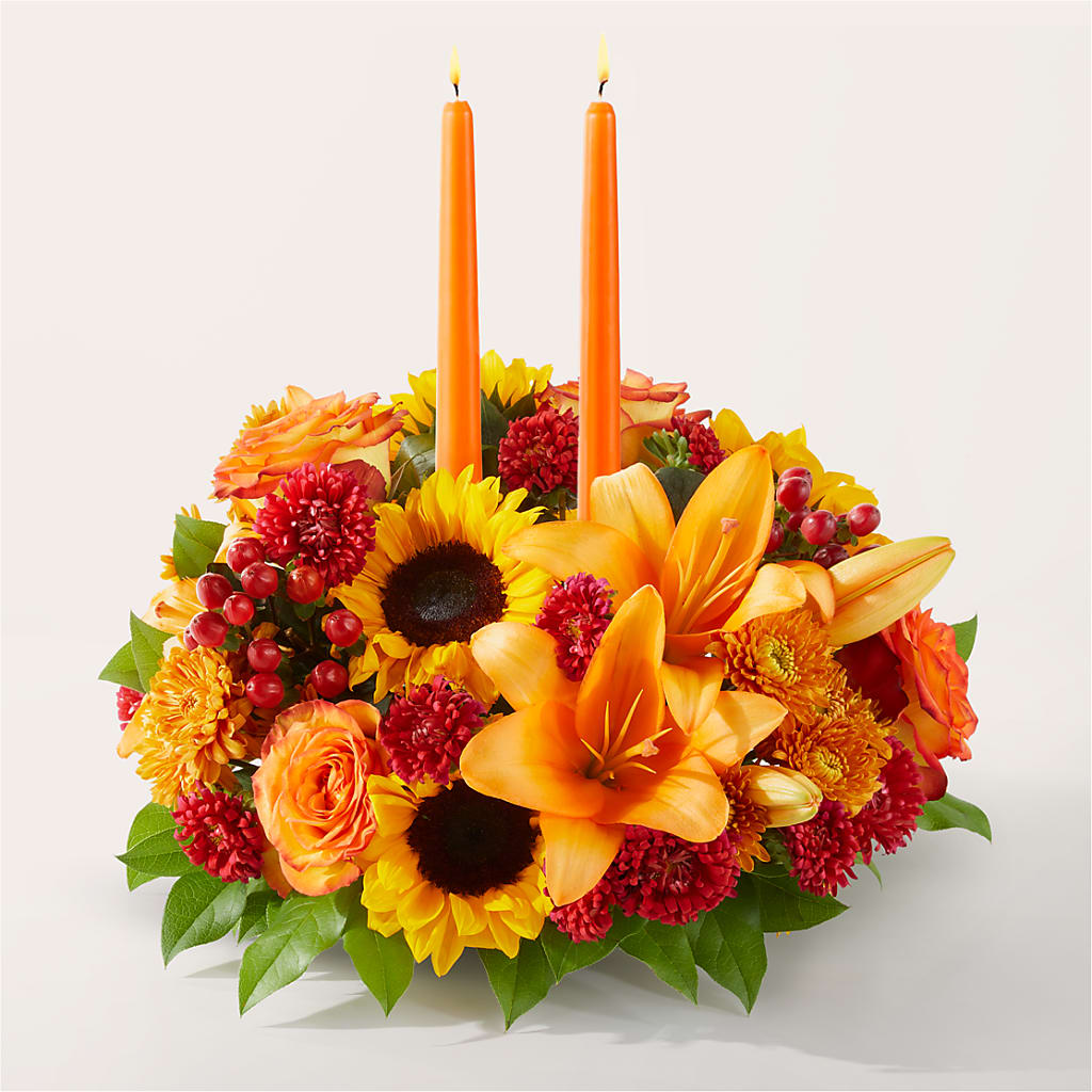 Grateful Centerpiece – The Owls Nest Florist, Clover SC