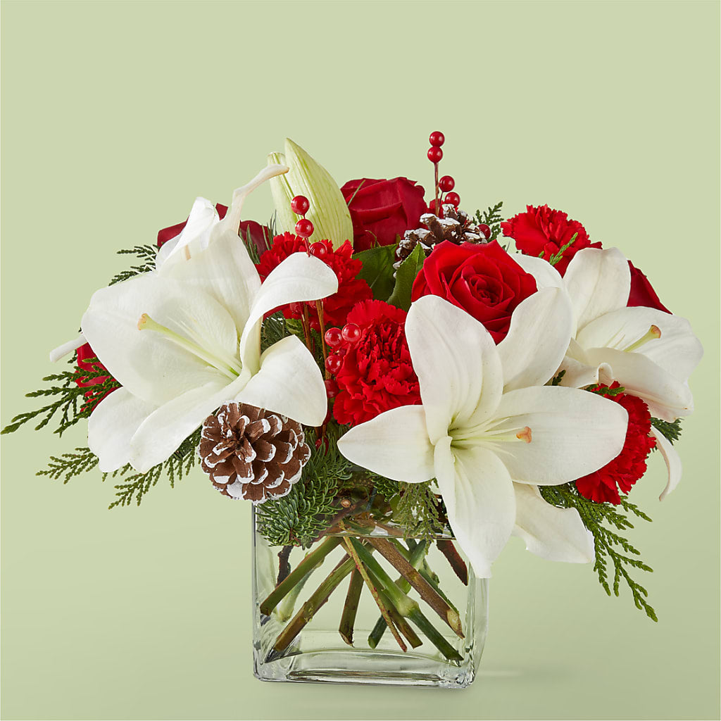 Glistening Icicles Bouquet – The Owls Nest Florist, Clover SC