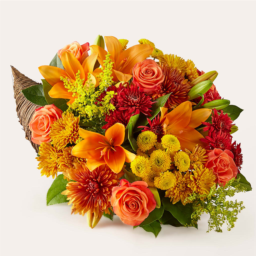 Feast of Color Cornucopia – The Owls Nest Florist, Clover SC