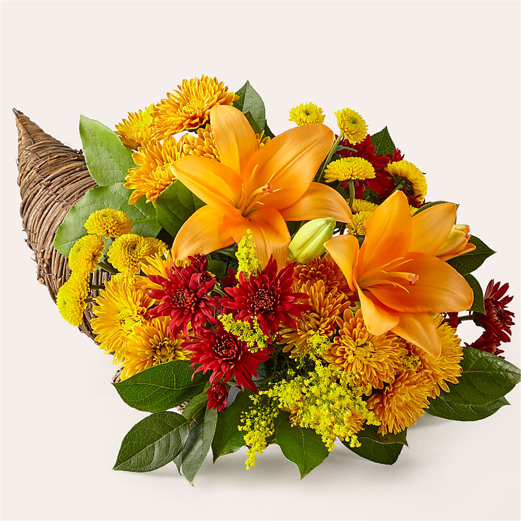 Feast of Color Cornucopia – The Owls Nest Florist, Clover SC