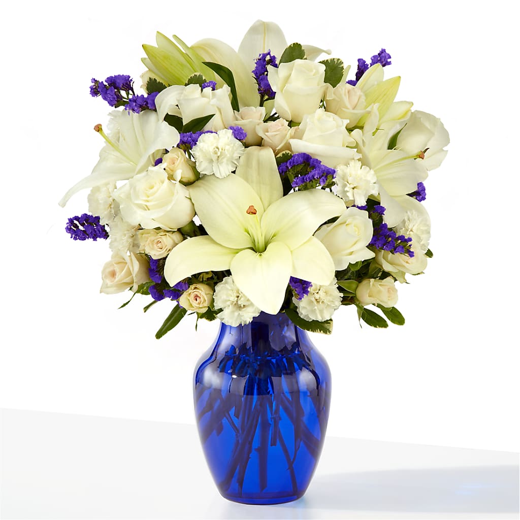 Sapphire Rush Bouquet – The Owls Nest Florist, Clover SC