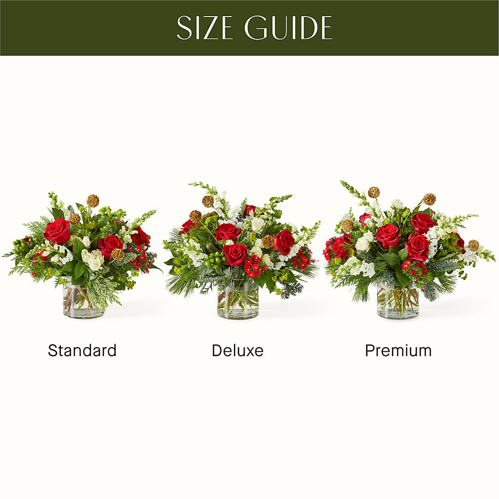 Deck the Halls Bouquet – The Owls Nest Florist, Clover SC