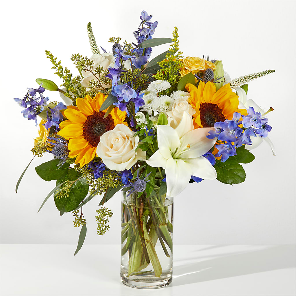 Wonderfully Sunny Bouquet – The Owls Nest Florist, Clover SC
