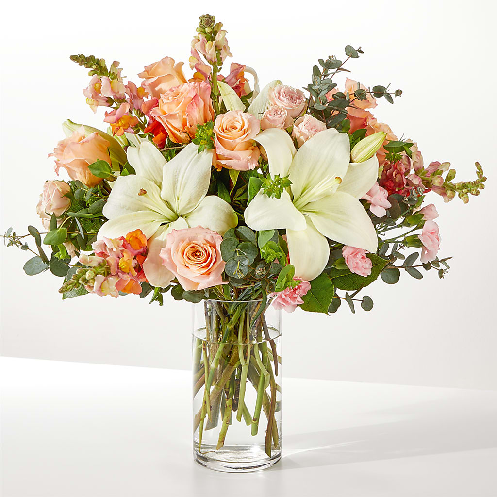 Grapefruit Splash Bouquet – The Owls Nest Florist, Clover SC