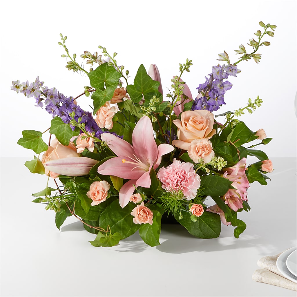 Blossom Time Centerpiece – The Owls Nest Florist, Clover SC