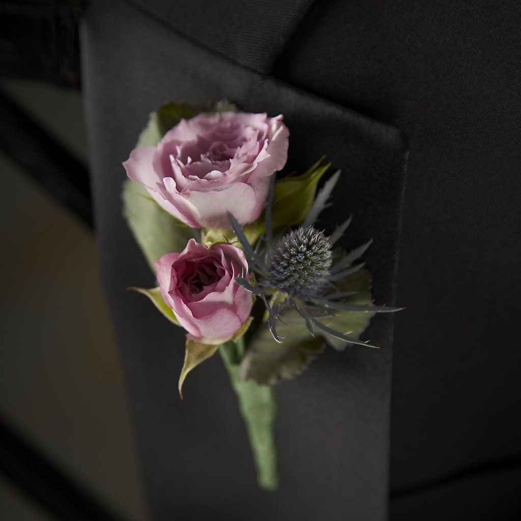 Veronica Boutonniere – The Owls Nest Florist, Clover SC