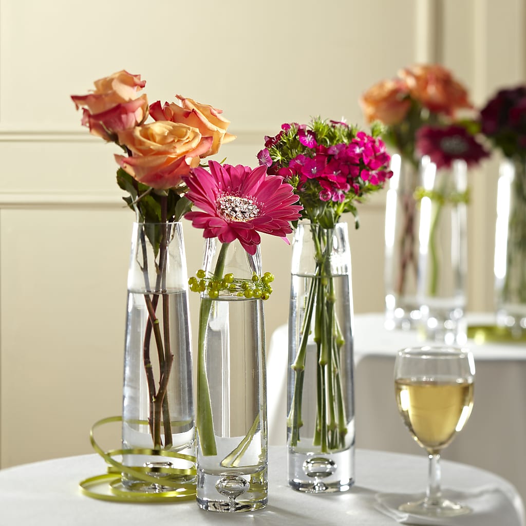 Sparkling Toast Centerpiece – The Owls Nest Florist, Clover SC