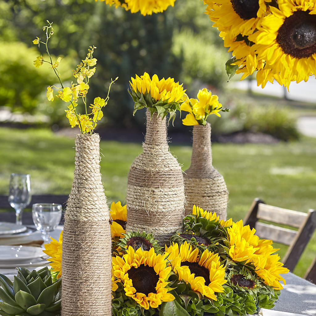 Sublime Garden Centerpiece – The Owls Nest Florist, Clover SC