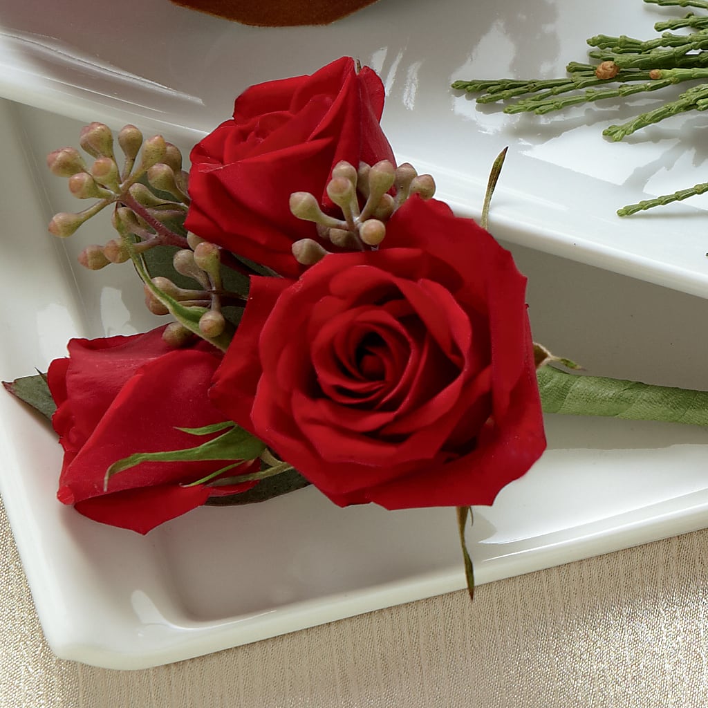 Red Spray Rose Boutonniere – The Owls Nest Florist, Clover SC