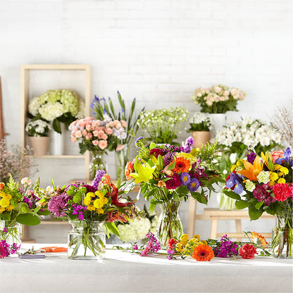 Bold & Bright – A Florist Original –  The Owls Nest Florist, Clover SC