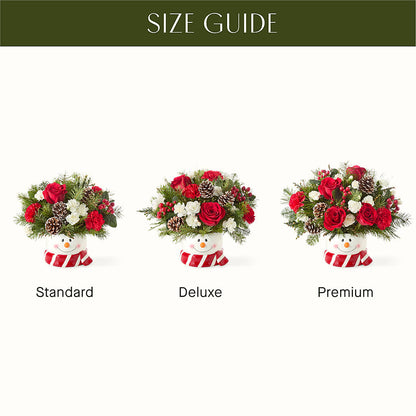 Jolly Snowman Bouquet –  The Owls Nest Florist, Clover SC