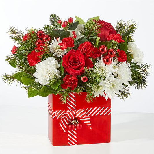 Presents Under the Tree Bouquet –  The Owls Nest Florist, Clover SC