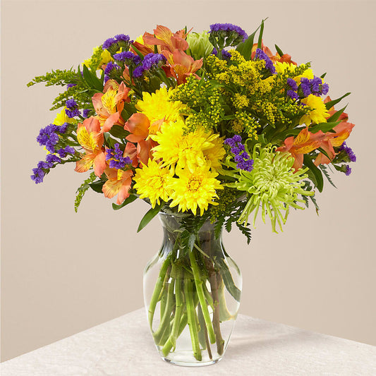 Marmalade Skies Bouquet –  The Owls Nest Florist, Clover SC