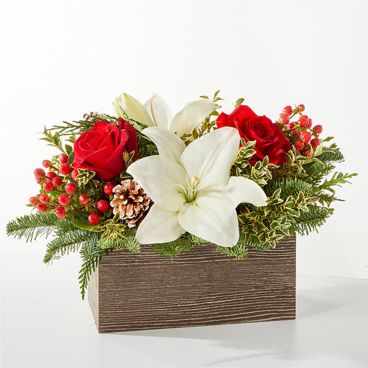 Snowy Wonderland Bouquet –  The Owls Nest Florist, Clover SC