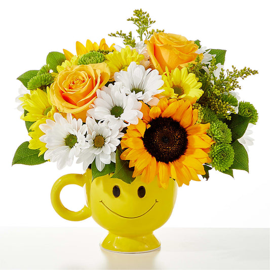 Be Happy Bouquet –  The Owls Nest Florist, Clover SC