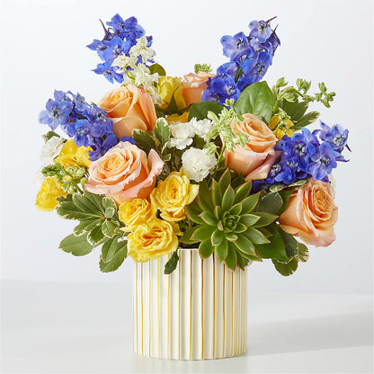 Cobalt Reverie Bouquet –  The Owls Nest Florist, Clover SC