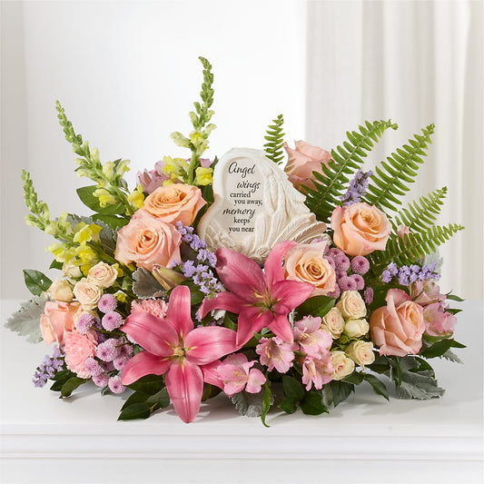 Gentle Light Arrangement –  The Owls Nest Florist, Clover SC