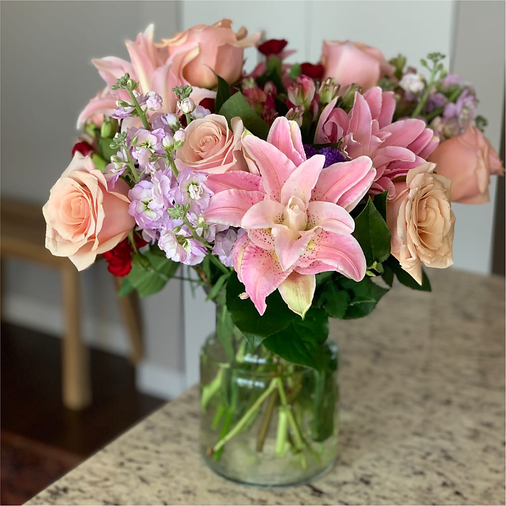 Romantique Bouquet –  The Owls Nest Florist, Clover SC